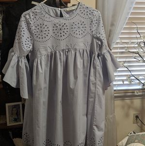Zara Eyelet Dress